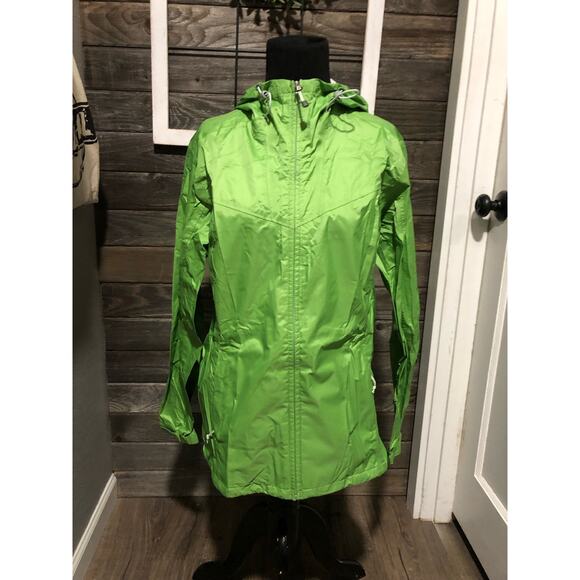 Eddie Bauer light green windbreaker jacket women's size large - Picture 1 of 10
